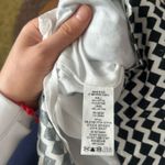 Theory 100% Cotton Adraya Barnet Black and White Tank Top Blouse Shirt Small Photo 3