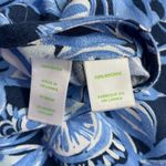 Lilly Pulitzer  Avery Crop Navy Floral Wide Leg Pull
On Pants - Sz 4 💛🎀 Photo 9