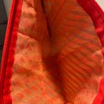 Toni Quilted Metallic Indian Made Makeup Pouch Bag Gold Photo 3