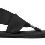 Sanuk ✨ Women's Yoga Sling Ella Metallic Sz 8 Flip-Flop✨ Photo 0