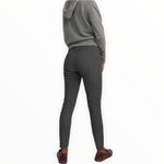 Theory  Yoke High Rise Ankle Length Legging in Grey Marled Compact Knit Photo 1