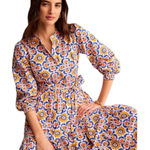 BODEN Alba Tiered Cotton Maxi Dress
6P White Photo 0