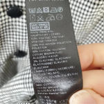 Topshop  Black White Gingham Seersucker Sleeveless Skater Dress Size 8 Rockabilly Photo 9