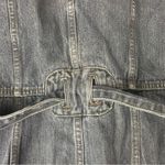 Mudd Jeans size large vintage dark Denim Jacket trench black y2k 90s Photo 11