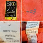 Bcg Academy Bio Viz 360 Reflective Athletic Top VNeck Sport Tee Neon Orange M Photo 9