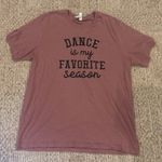 Bella Canvas  Dusty Rose “Dance is my Favorite Season” T-Shirt Photo 0