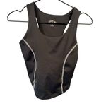 New! Year of Ours The Tread Crop Top Racer Back Black Size XS Photo 3