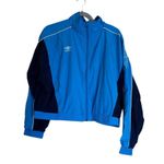 Umbro NWT Women's Diamond Flashback Jacket 2.0 In Blue Jewel/Dark Navy Photo 12