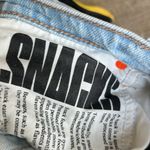 SNACKS LA From Mother Wide Leg Jeans New Light Wash Blue Size 25 Photo 6