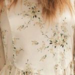 Love Shack Fancy  Garcia Floral Mini Dress in Canary Yellow Sz 8 Photo 1