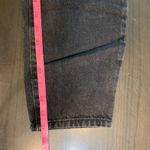 ZARA  90s Black Rigid Tapered Mom Jeans Sz 4 Y2K Minimalist Denim High Rise Emo Photo 10