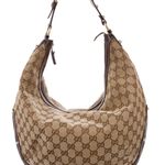 Gucci Biba Large GG Large Monogram Studded Hobo Photo 0