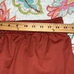 Sundry  for EVEREVE size 2 woven Sunday skirt brick color with pockets bungee nwt Photo 6