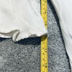 None White Puff Sleeve Peplum Top Blouse Size XS Photo 3