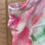 Torrid Womens Shirt Tank Multi Color Watercolor Twill Fit and Flare 12 Large Photo 7