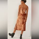Anthropologie  Embroidered Copper velvet dress size 14
Lucie Velvet Embroidered Photo 12