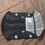 Jansport  Black with White Floral Pattern Pouch Photo 1