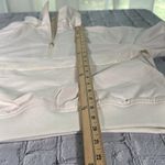 Banana Republic BR Standard Women’s size MP Medium Petite Popover Rain Jacket off white ivory Photo 7