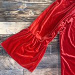 Pioneer Woman Velvet floral ruffle sleeve blouse size XXL Photo 1