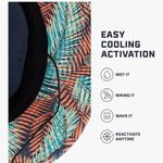 NEW Mission 2 hour Cooling Bucket Hat UPF 50 Unisex Sea Palm Foldable Wide Brim Photo 10