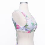 Becca  Swimwear. Reversible Everglade Banded Bikini Top. Photo 5