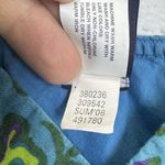 Gap Vintage Tiered Babydoll Floral Dress Size 12 Blue Green Ruffle Fairy Y2K Photo 8