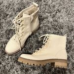 Target cream combat boots Photo 0