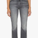 MOTHER The Weekender Jeans Black Size 34 Photo 0