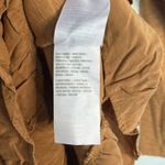 LOGO By Lori Goldstein NEW LOGO Lori Goldstein Long Sleeve Tee Ruffle Trim Gold Cottage Cowgirl Fall Photo 5