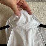 L'Agence L’agence NWOT Women’s White Cold Shoulder Blouse Size L Photo 5