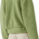 Free People  Joplin Cozy Jacket NWT Size Small Pistachio Green Photo 2