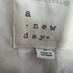 A New Day Women's Cream Long Sleeve Brushed Padded Jacket - Size Medium - NWT Photo 1