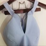 Keepsake Bloom Maxi Dress Light Blue Front Slit M Size M Photo 5