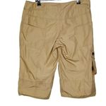 Patagonia Womens Super Cali Roll Tab Cargo Shorts Organic Cotton Size 8 Tan Photo 1