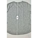 Terra & Sky Floral Graphic Gray Tunic Sweatshirt Minimalist Demure sz 0X (14W) Photo 6