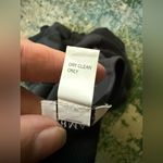 Armani Collezioni silk blend gray monochrome striped sweater, size medium Photo 6