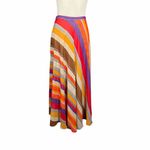Ralph Lauren Lauren Maxi Skirt Size 4 Colorful A-Line Boho Flowy Office Photo 3