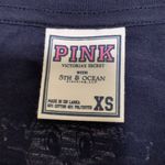 PINK - Victoria's Secret Pink Victoria Secret with 5th & ocean Syracuse Orangemen woman XS shirt sequin Photo 3