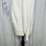 Old Navy  Cardigan Sweater Ivory Ribbed Cable Knit Button Up Women’s Sz XS Photo 6