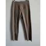 Fanka Leggings Womens XL Tan Reversible Compression Body Sculpt High Waisted Photo 2