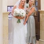 Show Me Your Mumu  Claire MIDI Dress Satin Moss Green Photo 1