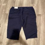cj banks  Linen Capri in Navy XXL Photo 1