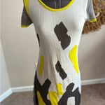 Aventures des Toiles Gray Knit Dress Size 38 Black Photo 4