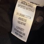 AGOLDE  Riley Crop Size 28 High Rise Button‎ Fly Black Wash Denim Photo 7