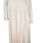 VINTAGE Gilead 1980s Women's Light Pink Tie Waist Robe Gown Size Small Photo 2