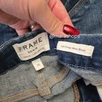 frame denim  Le Crop Mini Boot Reverse Overlock Cuff Photo 5