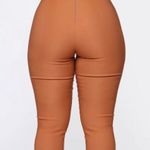 High waist pants size XS Brown Photo 3