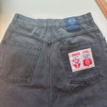 Vintage Jeanjer Denim Skirt Above Knee Black Wash Y2K Spirit Club USA Label Photo 2