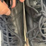 Carmela  Size 37 6 Sneaker Love For Leather Black Slip On Lace Up Platform Shoes Photo 4