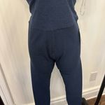 Beyond Yoga Daring Spacedye Navy Jumpsuit V Neck Cross Back NWT Photo 5